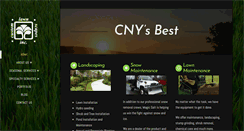 Desktop Screenshot of customlawn-scapes.com